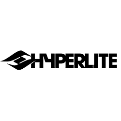 A black and white image of the hyperlite logo.